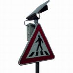 LED road sign A18