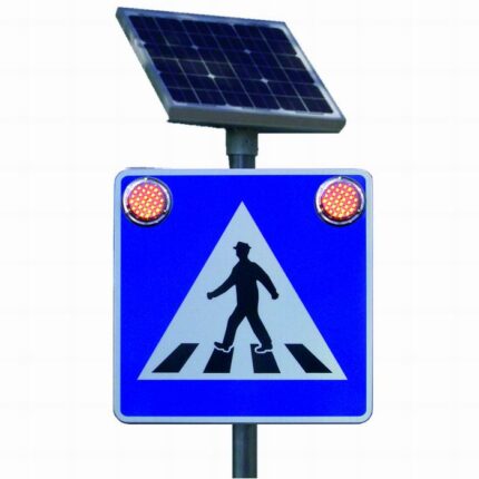 LED sign D17 with flashing lamps