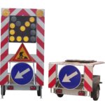 Closing plate C19 with cargo trailer