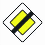 Road sign B4