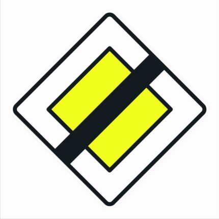 Road sign B4