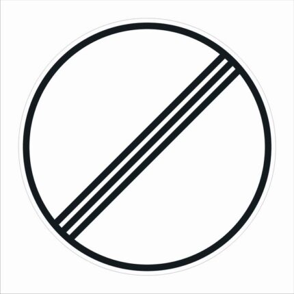 Road sign V34