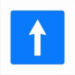 Road sign D4