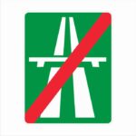 Road sign D6