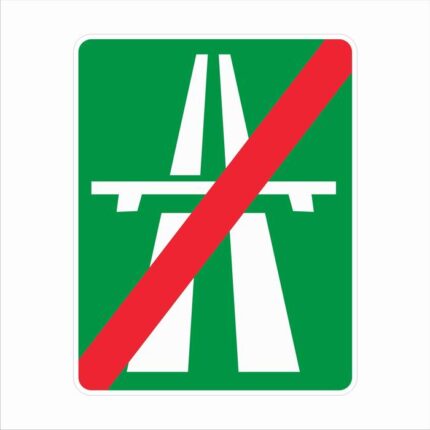 Road sign D6