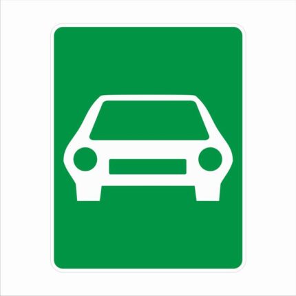 Road sign D7a