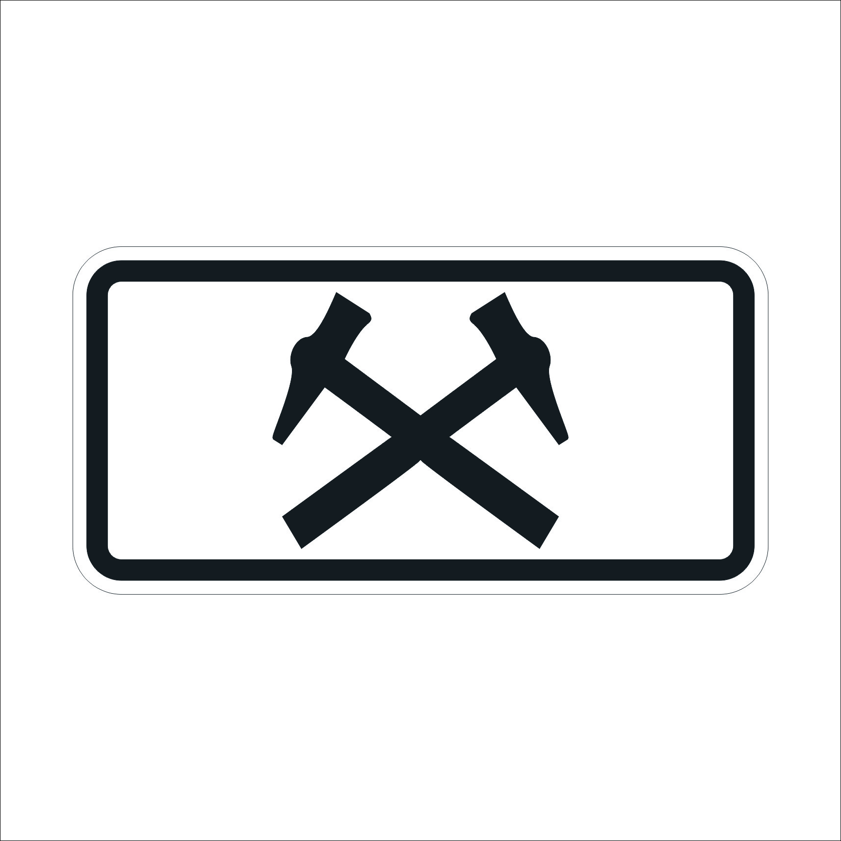 Road sign T15 Road sign T15