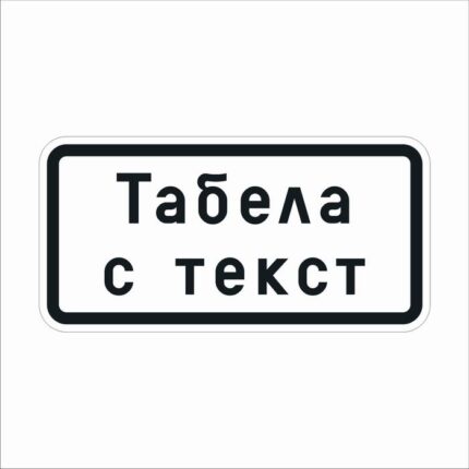 Road sign T17