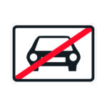 Road sign T7